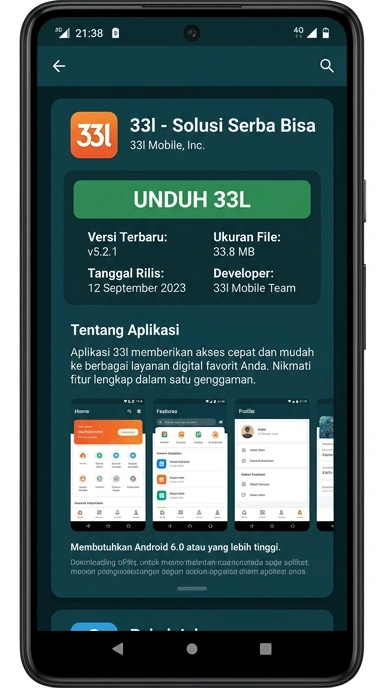 Unduh dan Pasang APK 33l untuk Android Indonesia