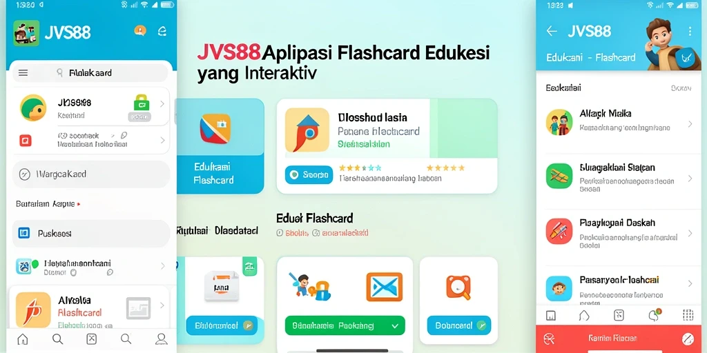 Tampilan antarmuka JVS88 yang menarik dan intuitif.