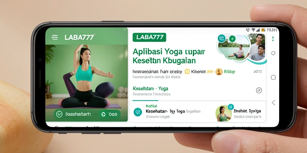 Tampilan antarmuka LABA777 yang intuitif dan ramah pengguna untuk latihan Yoga.